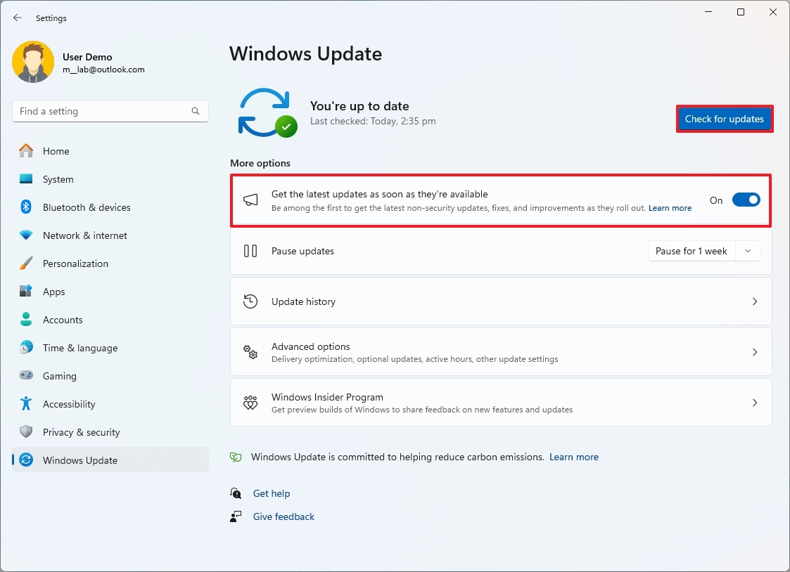 Windows 11 version 24H2 early download