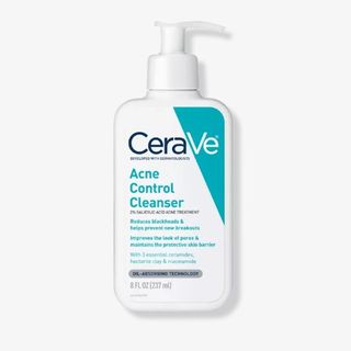CeraVe Acne Control Face Cleanser, 2_ Salicylic Acid Acne Treatment