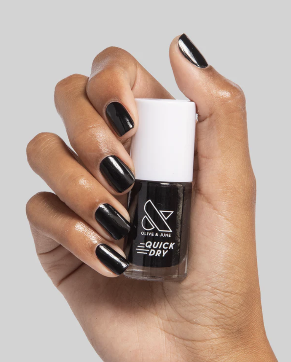 Olive & June black nail polish