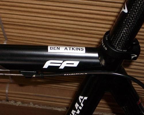 My name on a frame!