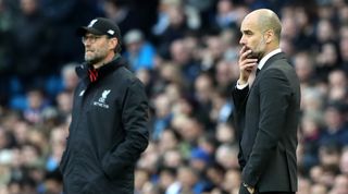 Jurgen Klopp Pep Guardiola