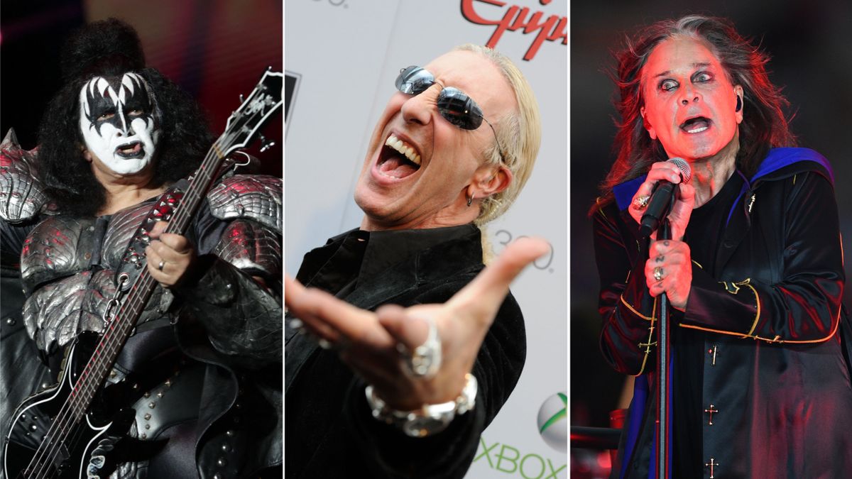 Gene Simmons, Dee Snider and Ozzy Osbourne