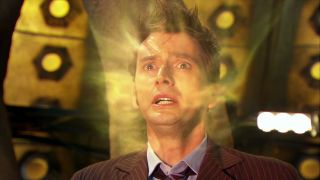 David Tennant's Doctor begins to regenerate in The End of Time