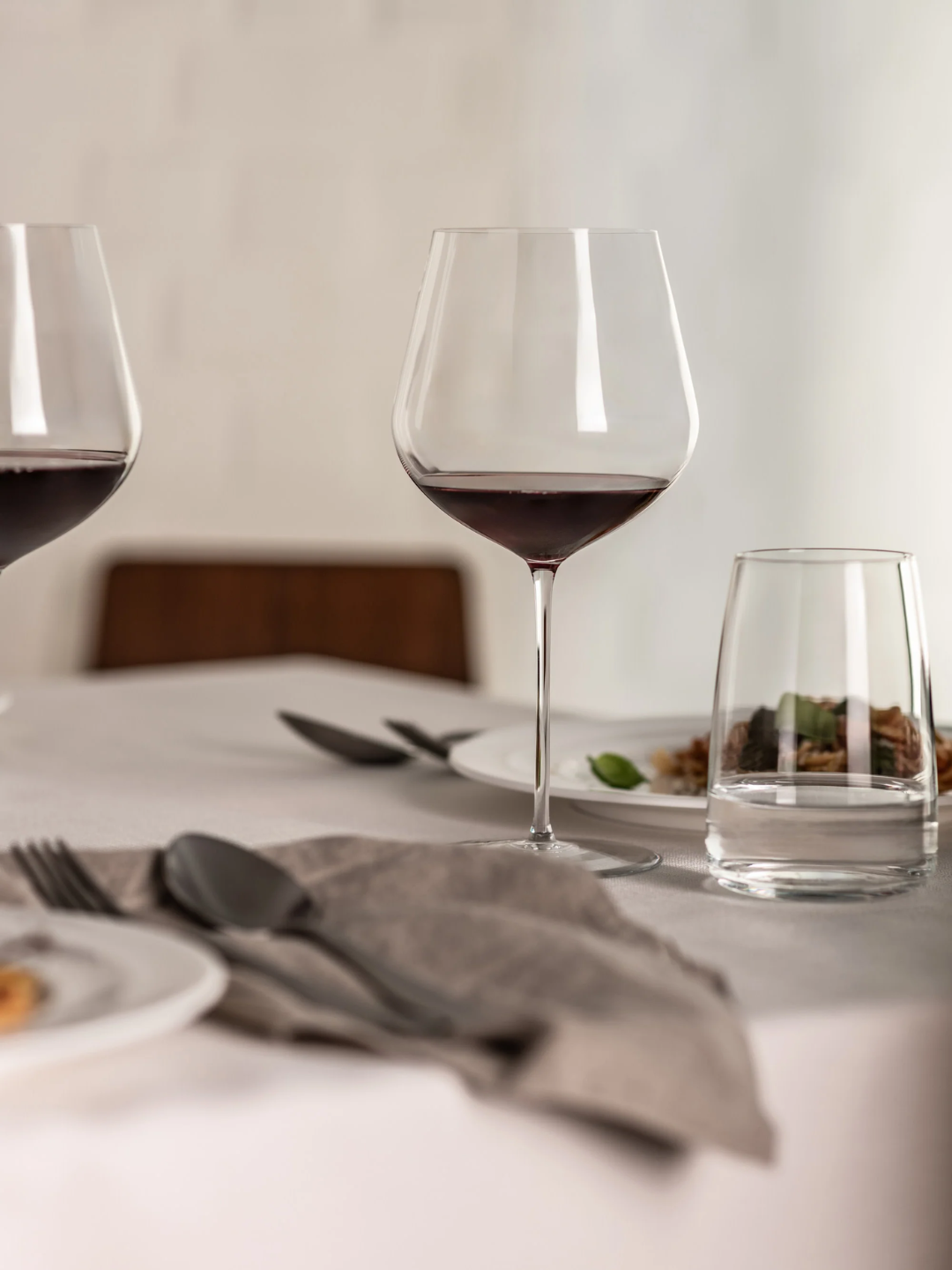 A red wine glass from Zwiesel Glas