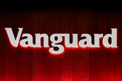 Vanguard signage outside the company's campus in Paoli, Pennsylvania.