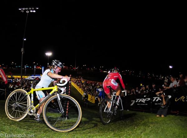 Amy Dombroski (Crank Brothers) turned in the fastest lap of the night.