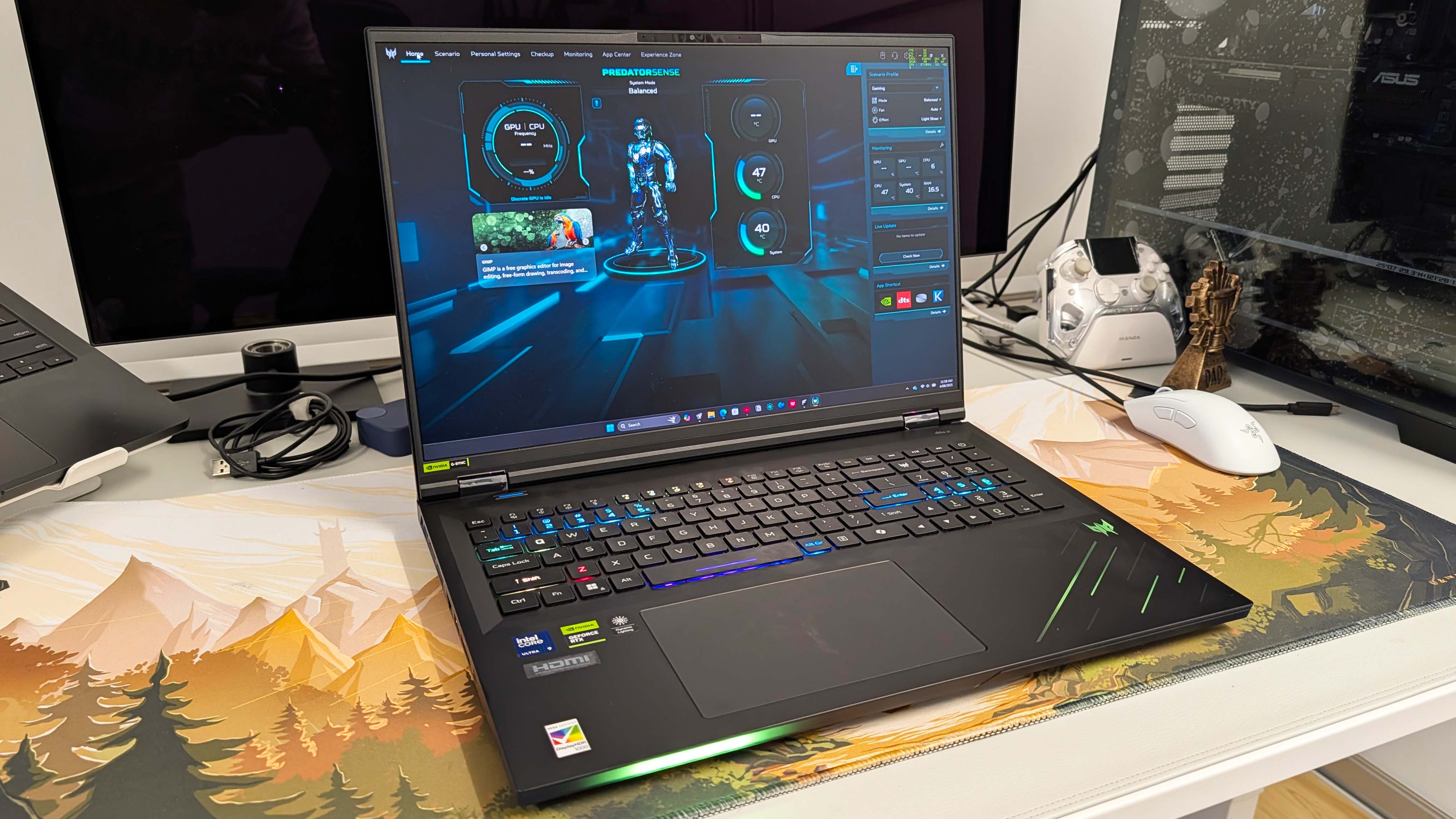 Acer Predator Helios 18 AI gaming laptop