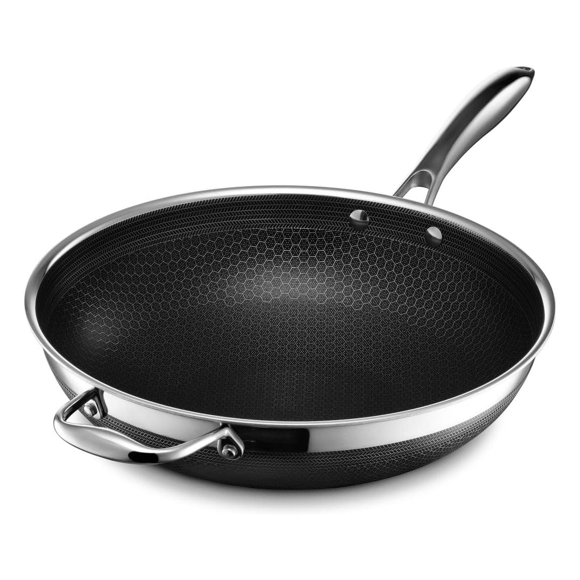 HexClad Hybrid Nonstick Wok