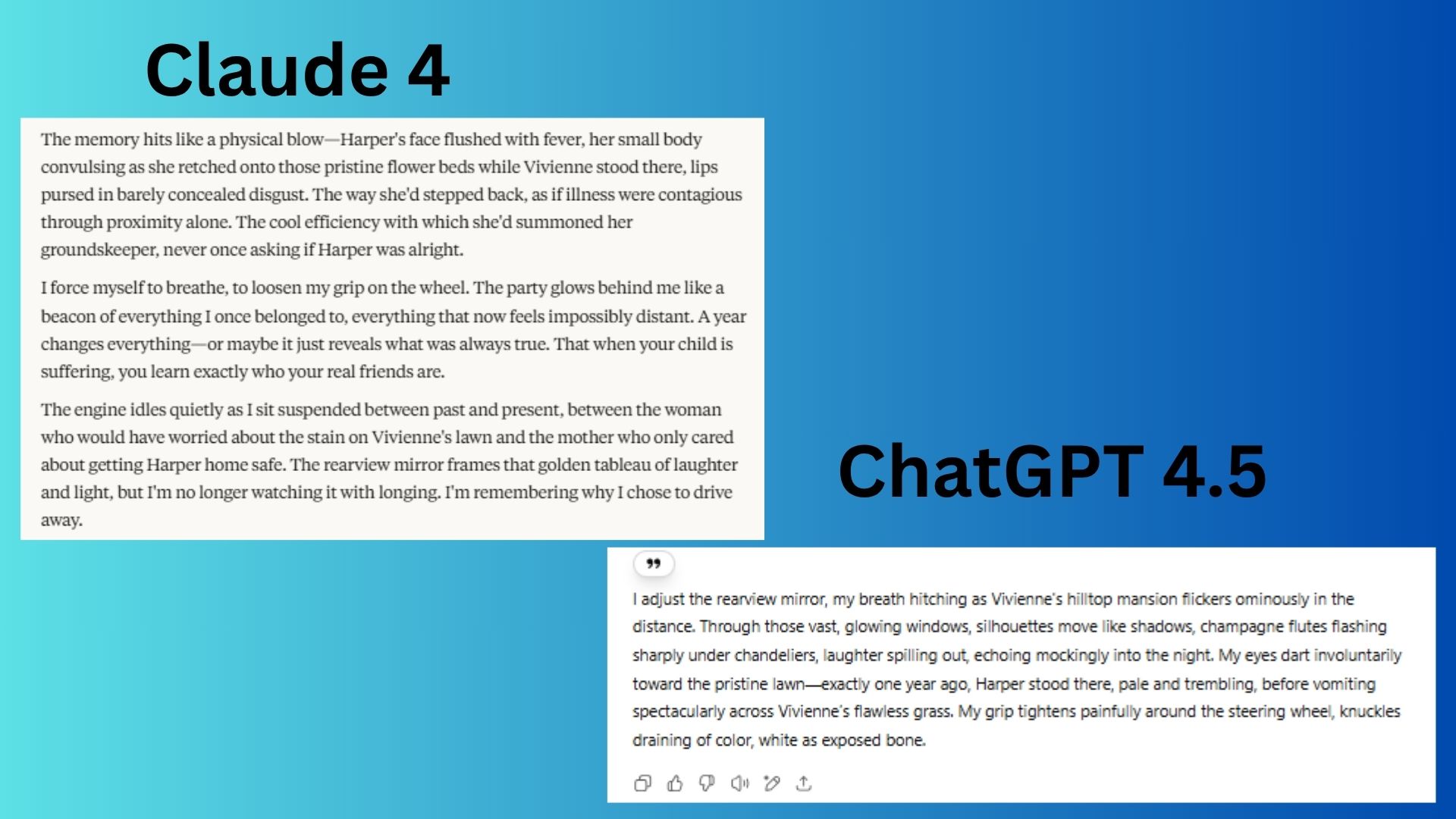 Chatgpt vs Claude