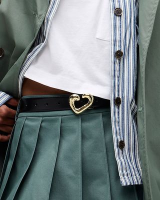 Heart Classic Belt in Italian Leather