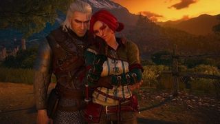 Witcher 3 Geralt Triss Screenshot
