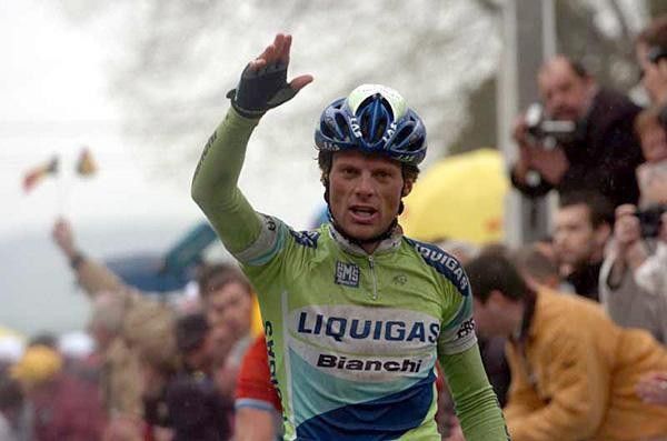Danilo Di Luca (Liquigas) wins La Fleche Wallonne