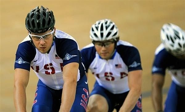 The United States of America track riders put the previous day's controversy behind them,