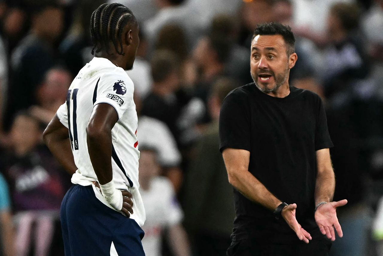 Roberto De Zerbi makes Igor Tudor excuse as Tottenham Hotspur blame game begins after goalless start