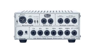 The Koch Loadbox LB120 II power attenuator has seven selectable output levels and is available in 4, 8, or 16 ohm versions