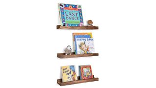 Emfogo Wood Picture Ledge Shelf