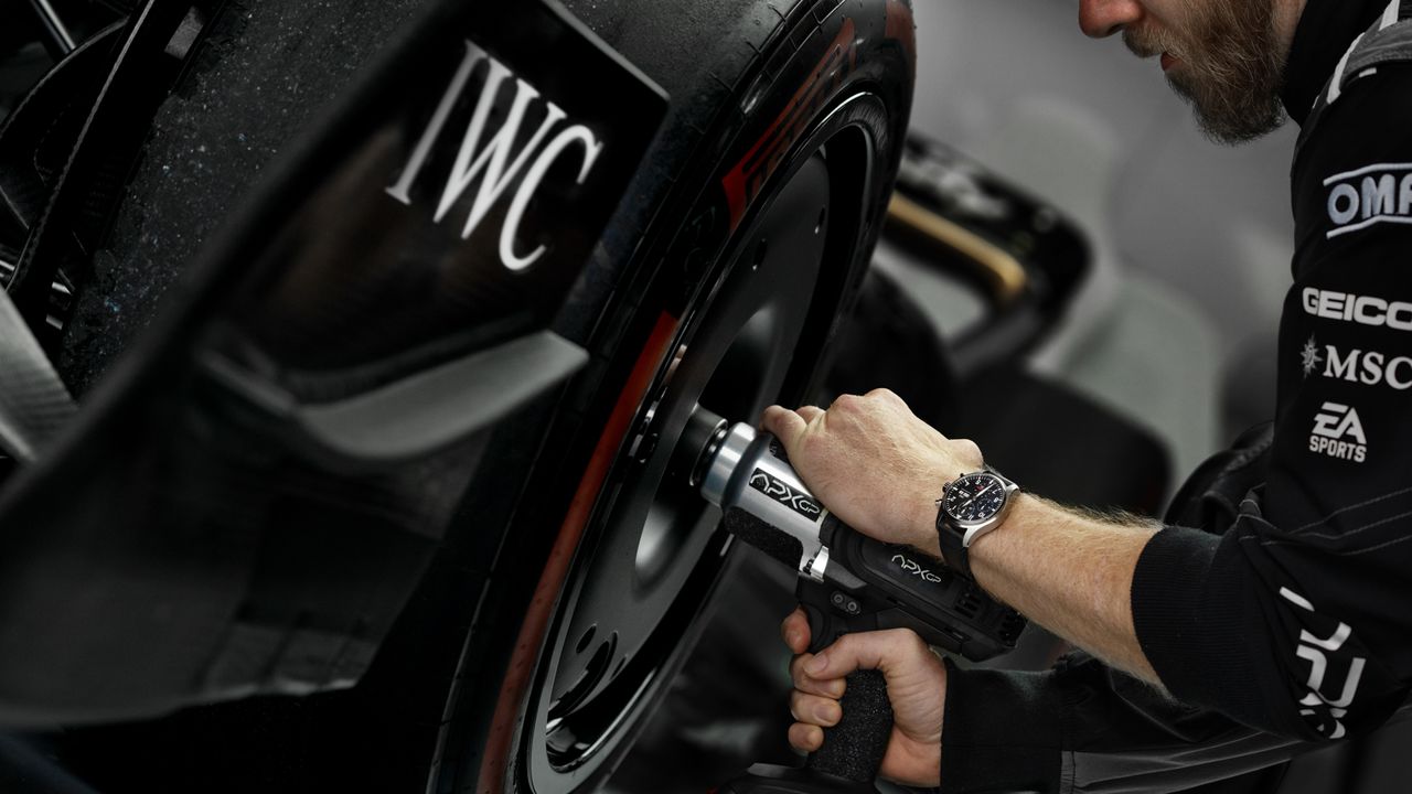 IWC watch in Apple F1 movie