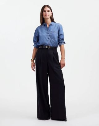 The Harlow Superwide-Leg Trouser