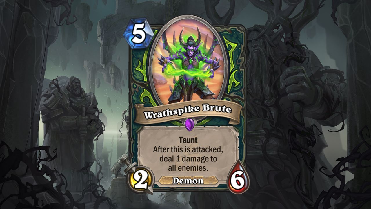 Hearthstone Wrathspike Brute