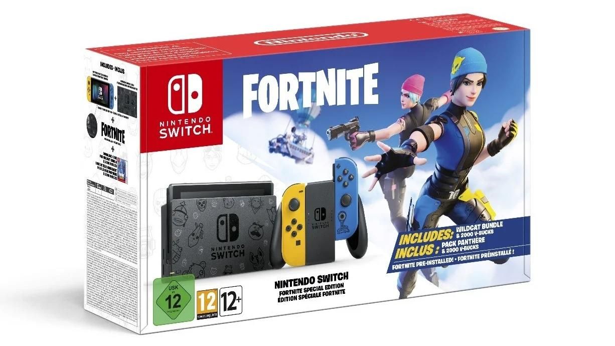Fortniteデザイン Nintendo Switch 本体 Nintendo unveils new limited edition Fortnite Switch console for