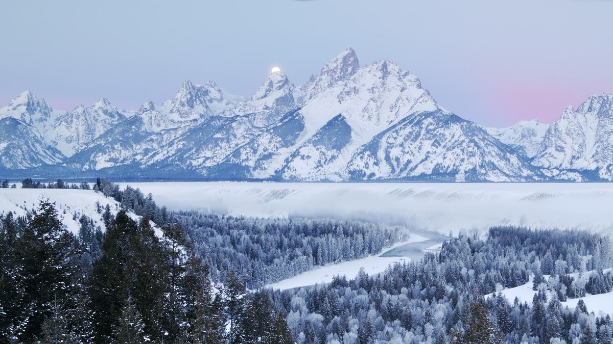 Winter at Grand Teton National Park