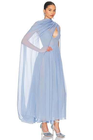 The Sabine Dress in Silk Chiffon