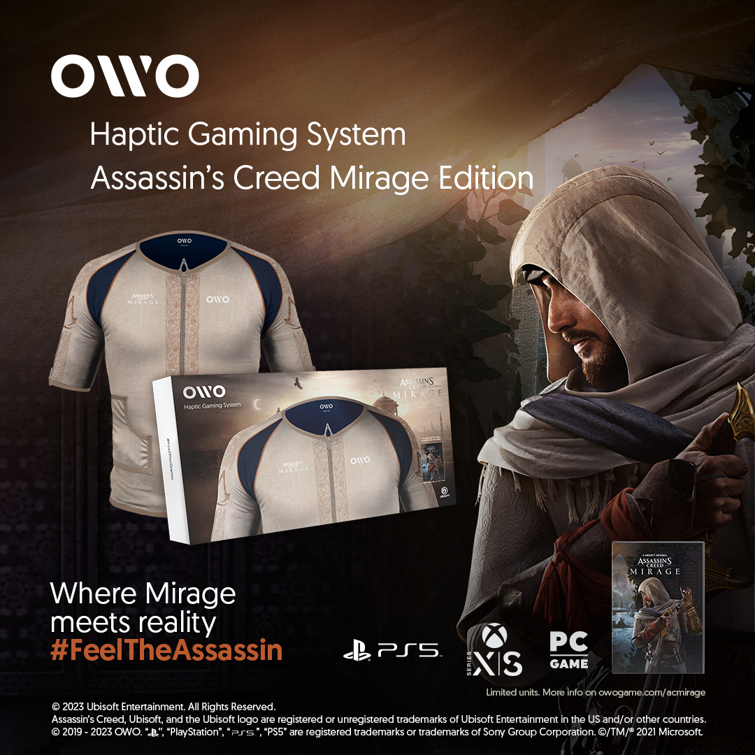 Assassin's Creed haptic shirt will make you feel 'exclusive sensations  never felt before' : r/gadgets