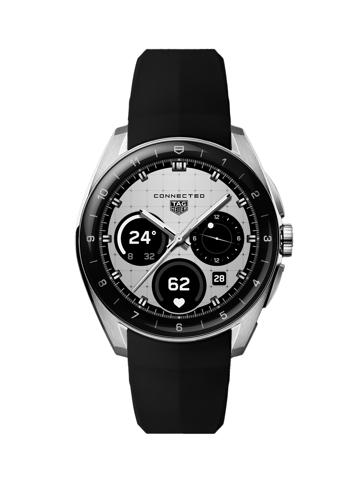 Tag Heuer Connected Calibre E5 40 Mm, Steel Sbt8010.bt0002