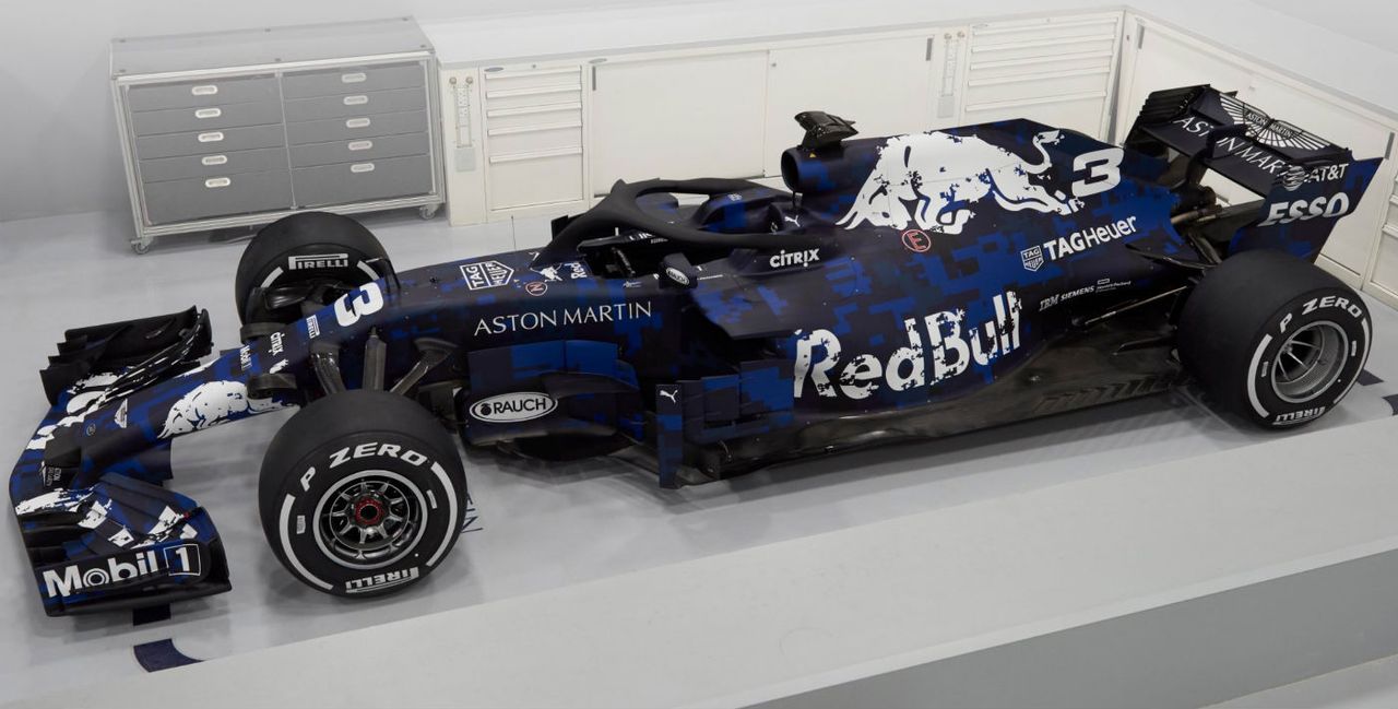 Red Bull Racing RB14 F1 car launch 2018