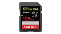 SanDisk Extreme PRO SDXC UHS-II V90 whitespace memory card product shot