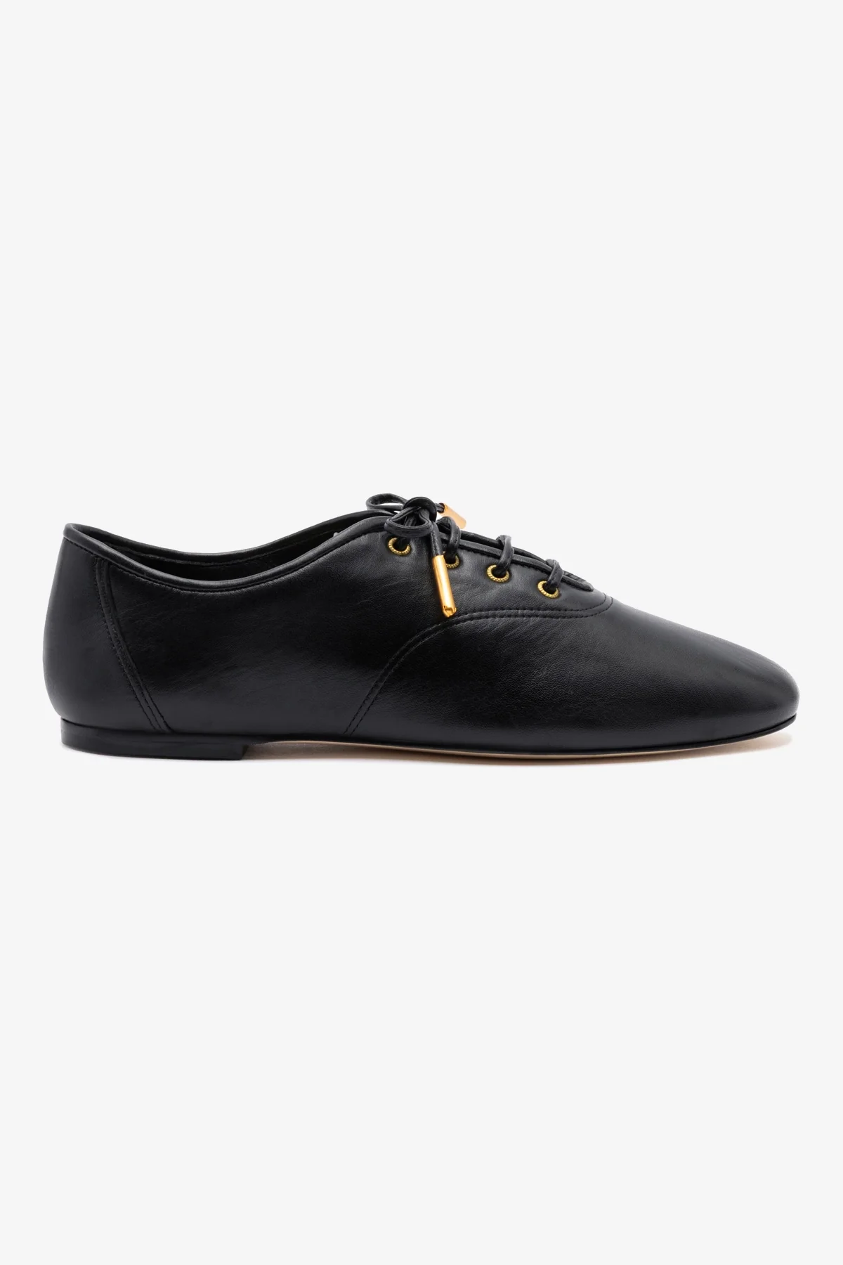 Larroud&amp;eacute;, Liza Sneaker in Black Leather