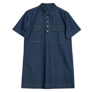 Albaray Short Denim Shirt Dress