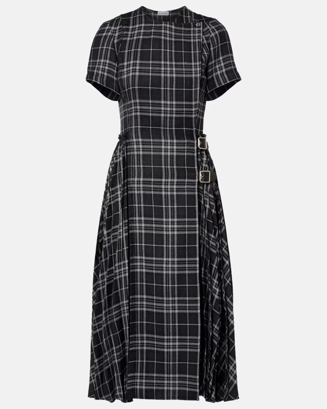 Burberry Meryl Checked Midi Dress
