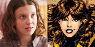 Stranger Things' Millie Bobby Brown and Kitty Pryde of X-Men