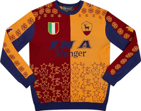 Classic Football Shirts 'IN A Manger' #10 Totti AS Roma Christmas Jumper