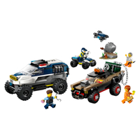 Off-Road Police Car Chase-Price: - Ages: - Pieces: - Minifigures: - Item Number: 