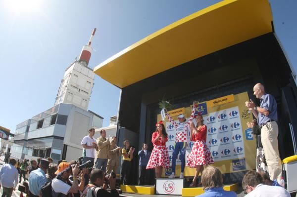 Pellizotti (Liquigas) will wear the polka dot jersey in Paris tomorrow