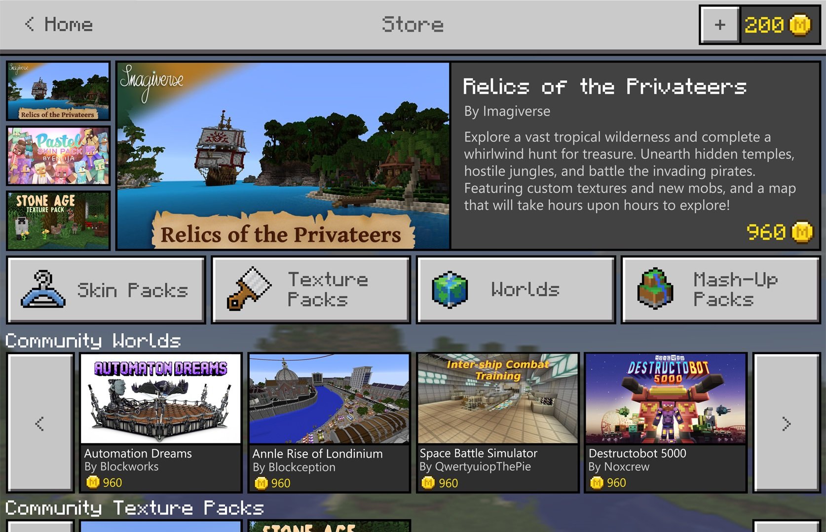 Minecraft Pocket Edition getting skins update, plus more features - Android  Community