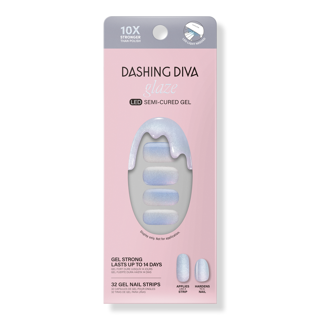 Dashing Diva, Glaze Semi-Cured Gel Art Summer Collection - Baila Con Fuego