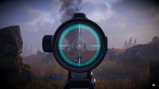 Helldivers 2 best Stratagems - Anti-Material Rifle scope