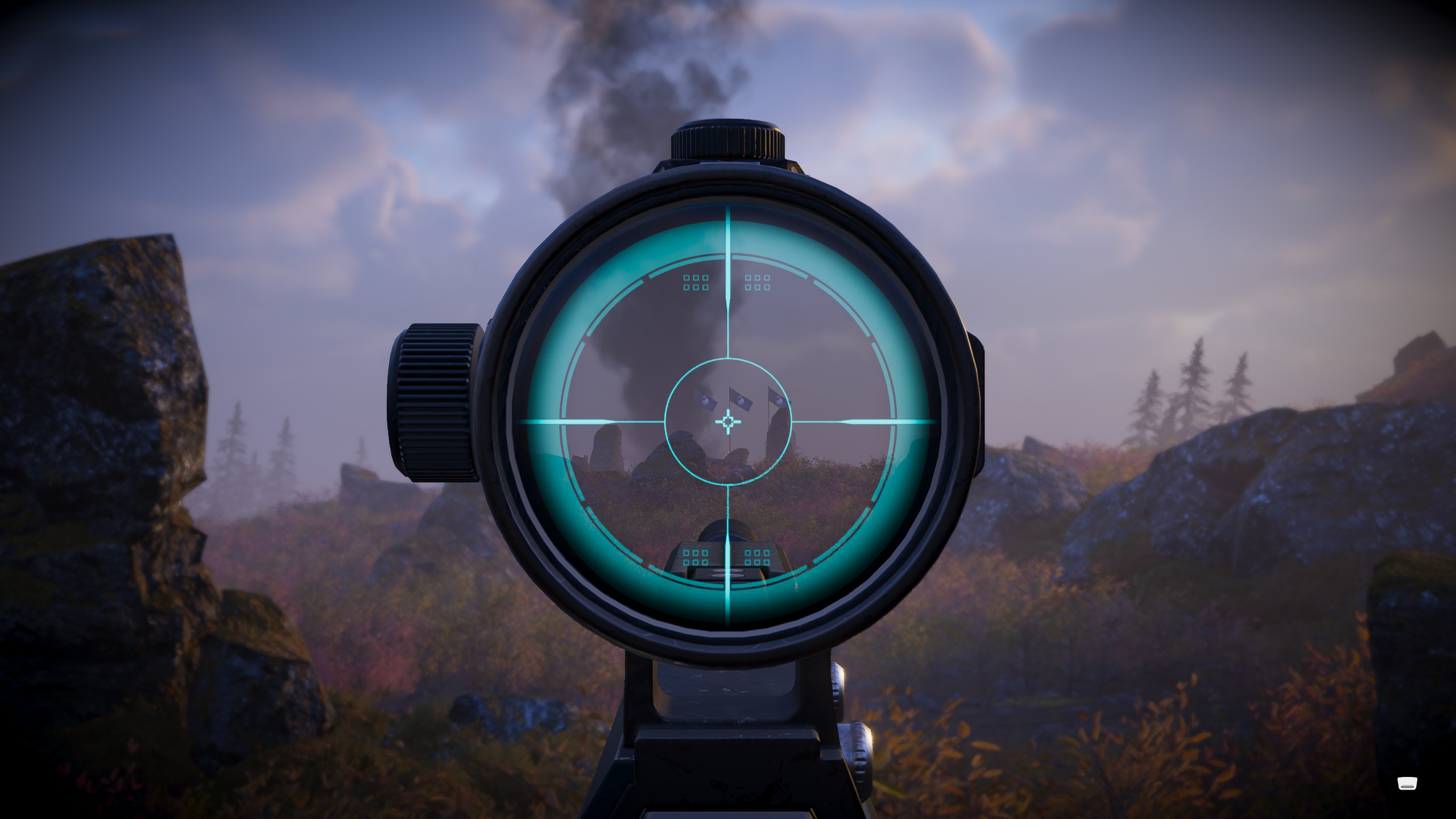 Helldivers 2 best Stratagems - Anti-Material Rifle scope
