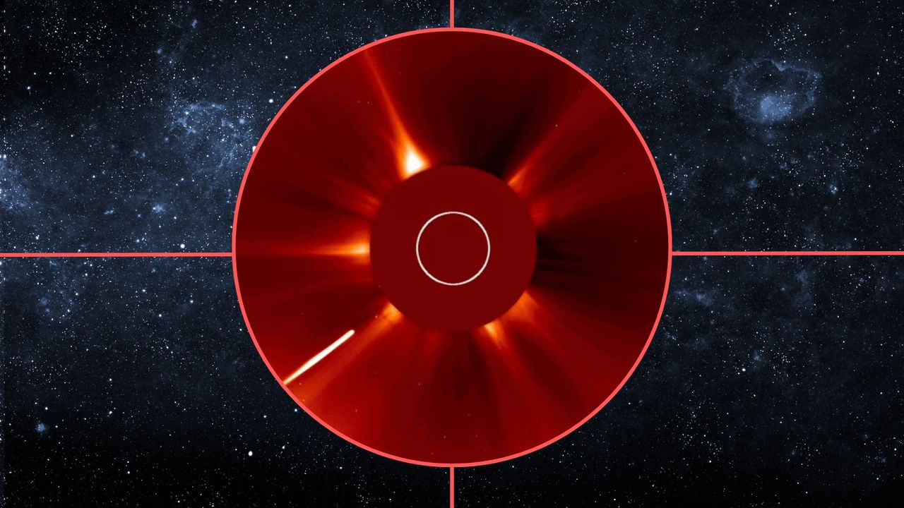 Watch Comet MAPS get destroyed by cataclysmic fragmentation near the sun