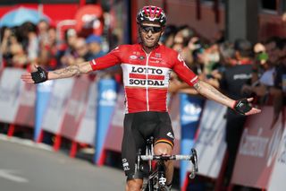 Tomasz Marczynski (Lotto Soudal) wins his second Vuelta a Espana stage