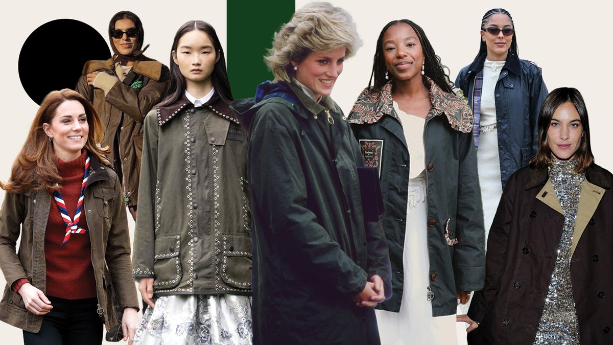 Icons Only: From Glastonbury to Balmoral, Barbour's Wax Jacket Is an Unlikely Fashion Icon