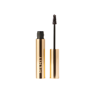 Merit's 1980 Brow Pomade can help achieve a Paris Fashion Week SS25 Beauty Street Style look