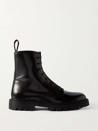 Ranger Lace-Up Leather Ankle Boots