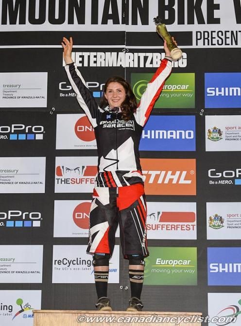 Elite women's downhill World Cup leader Manon Carpenter