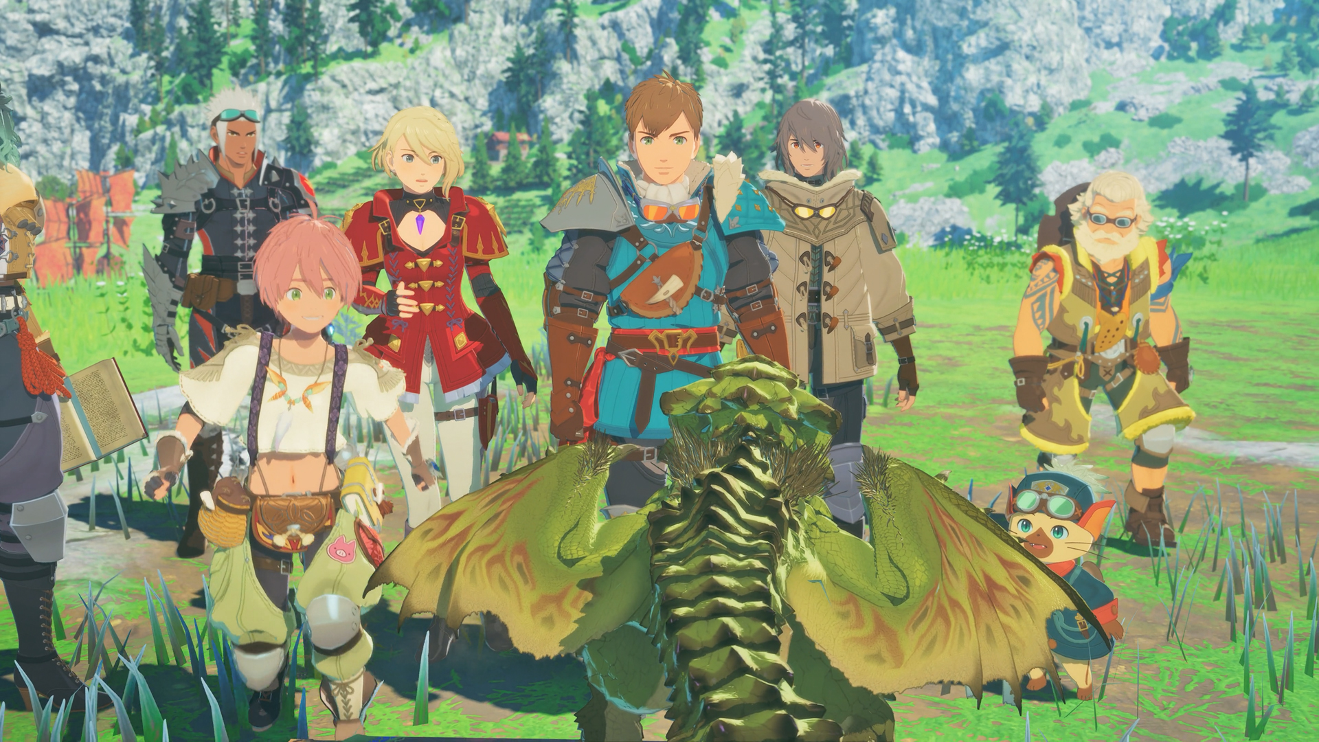 لقطة شاشة من Monster Hunter Stories 3 Twisted Reflection