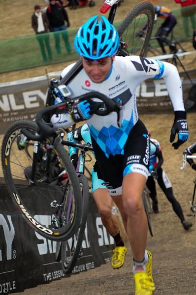 Danny Summerhill (Garmin Chipotle) chasing Kabush