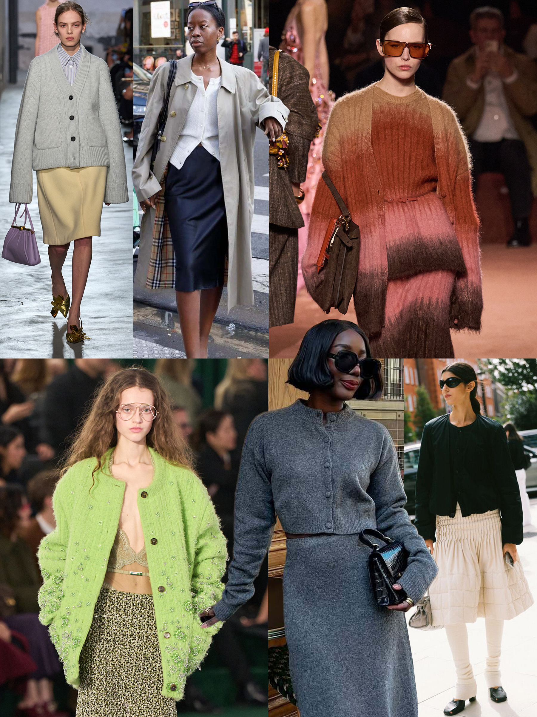 Fendi, Gucci, N.21, @sarahellentreacher, @aidabadji_, @sylviemus_.